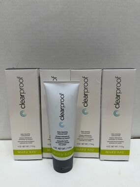 Mary Kay Clearproof Charcoal Mask - lot of 4